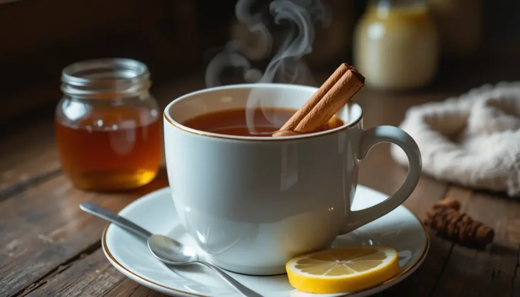 Cinnamon Sore Throat Tea Recipe