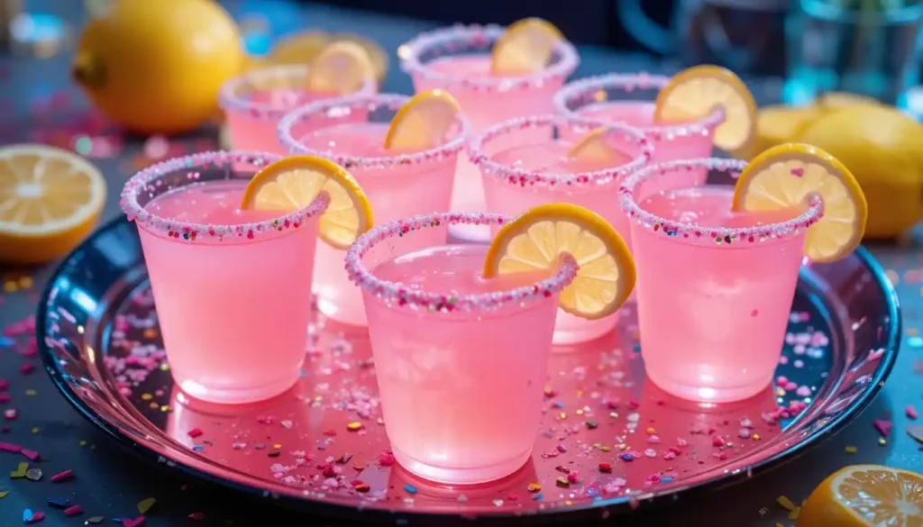 Pink Lemonade Jello Shots