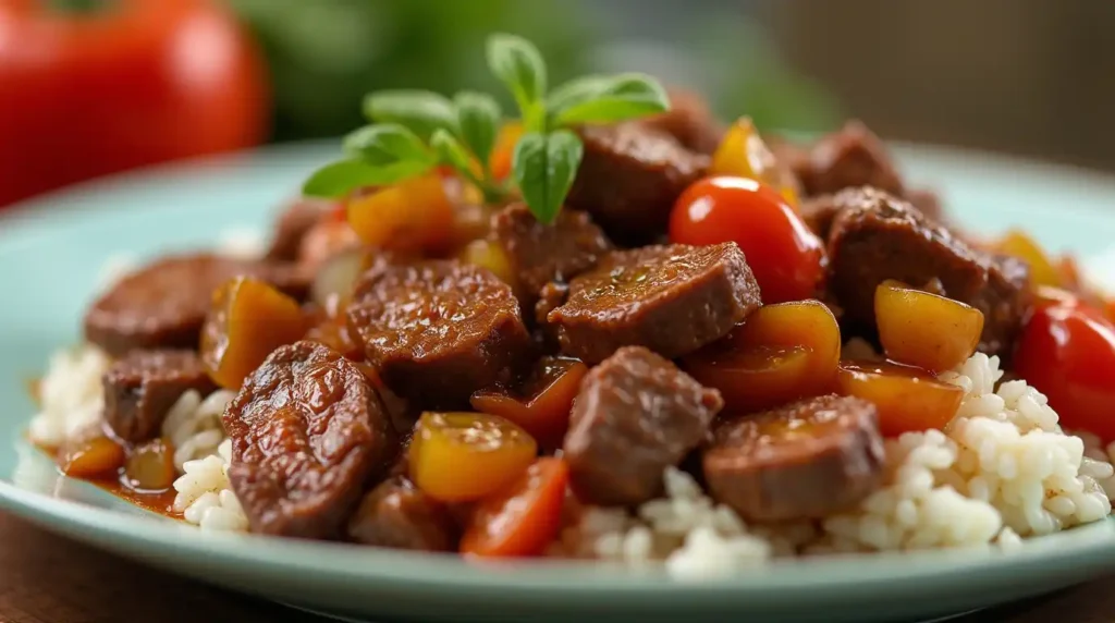 beef tomato recipe