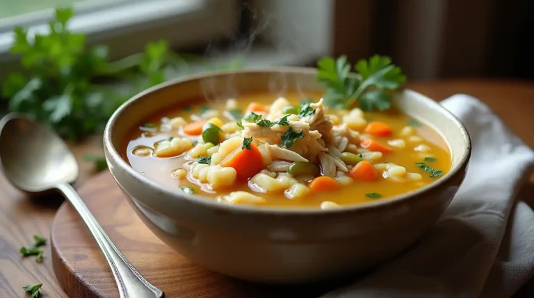 chicken and rice soup recipe