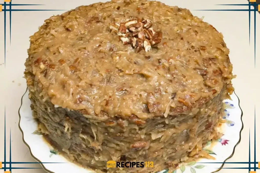 german chocolate cake recipe