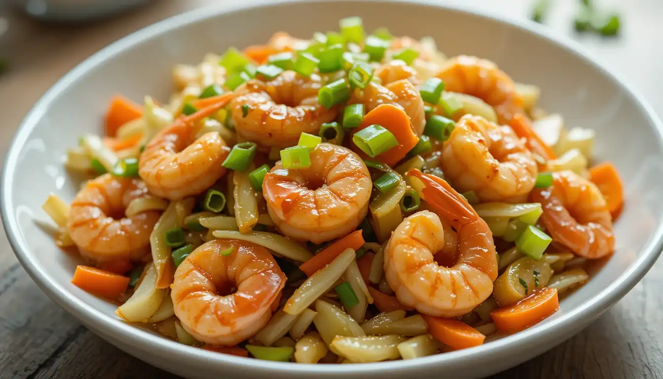 shrimp and cabbage recipe