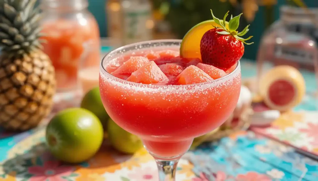 strawberry margarita recipe