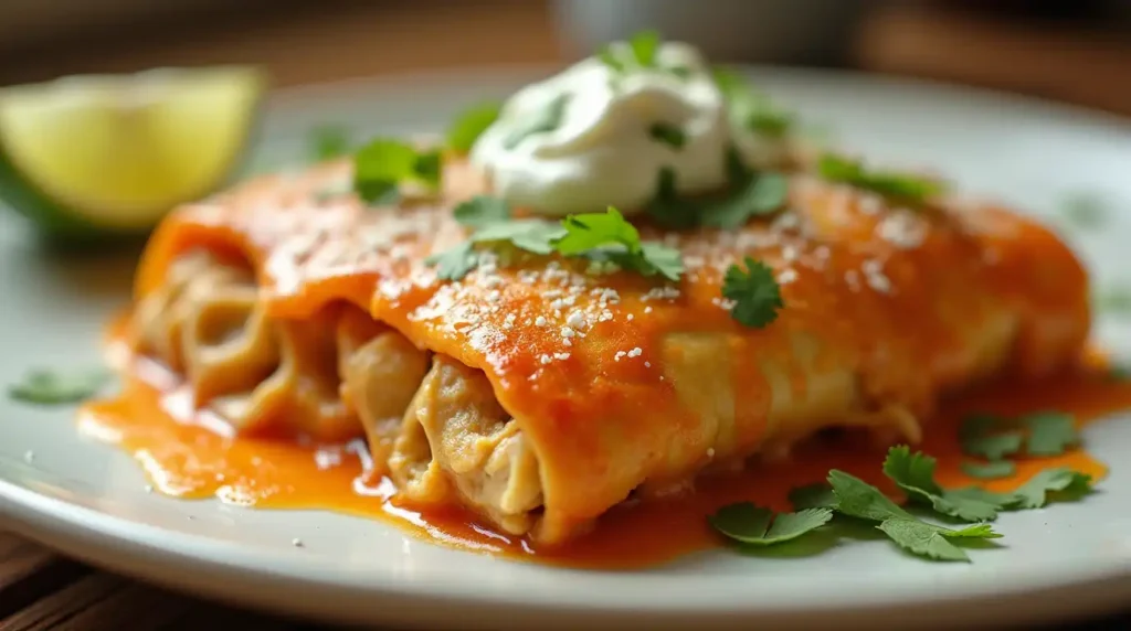 white chicken enchilada recipe