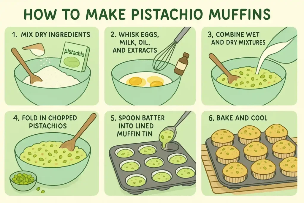 Pistachio Muffins