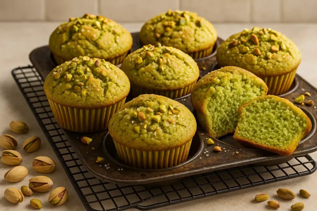 Pistachio Muffins