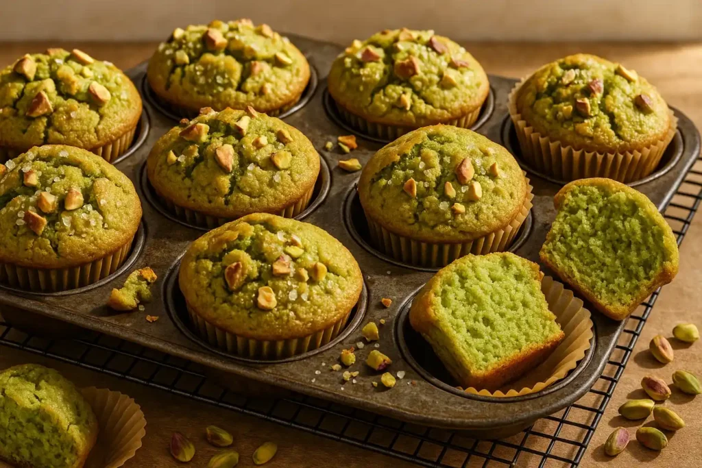 Pistachio Muffins