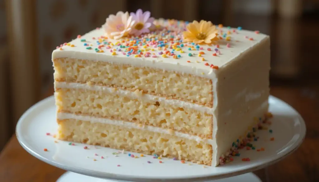Vanilla Sheet Cake
