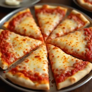 Homemade two-ingredient pizza dough rolled and ready for toppings